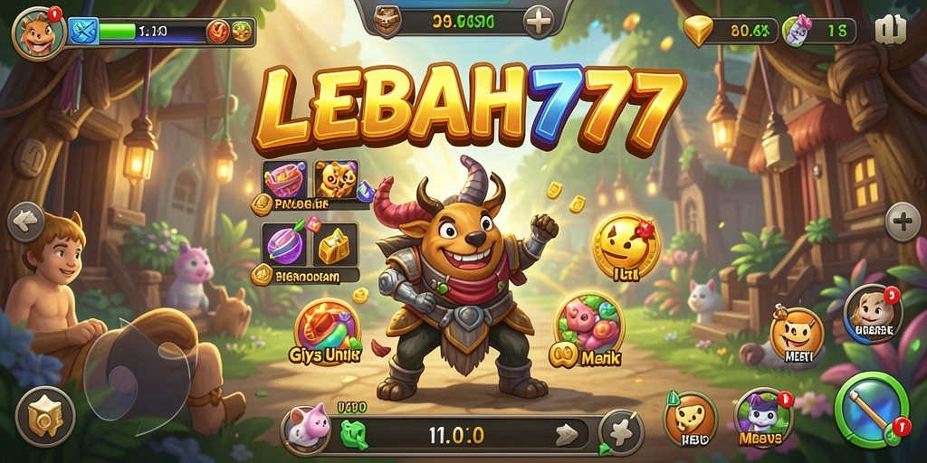 Screenshot gameplay LEBAH777 menampilkan pertarungan seru dan strategi Tower Defense.