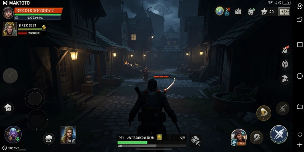 Gameplay MAKTOTO yang mendebarkan dengan suasana horor yang kental.