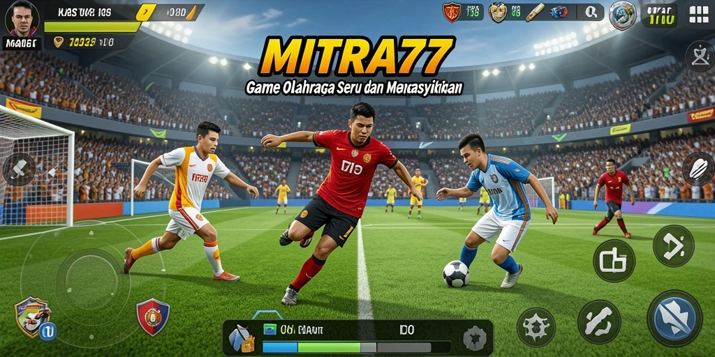 Tampilan gameplay MITRA77 yang menarik dan interaktif.
