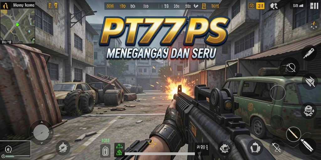 Screenshot gameplay PT777 dengan aksi seru di TPS.