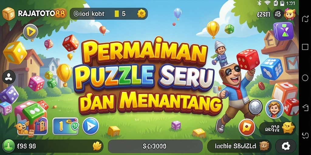 Tampilan gameplay RAJATOTO88 yang menarik dalam menyelesaikan puzzle.