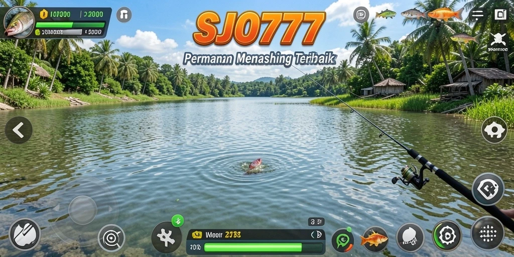 Screenshot SJO777 menampilkan gameplay memancing yang seru dan menantang.