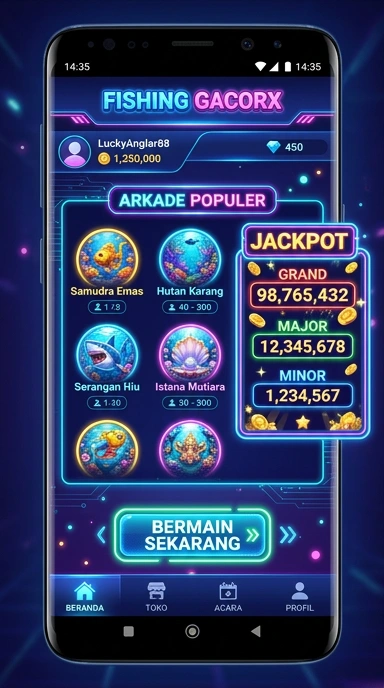 Gacorx menawarkan akses cepat ke berbagai aplikasi penting di Android.